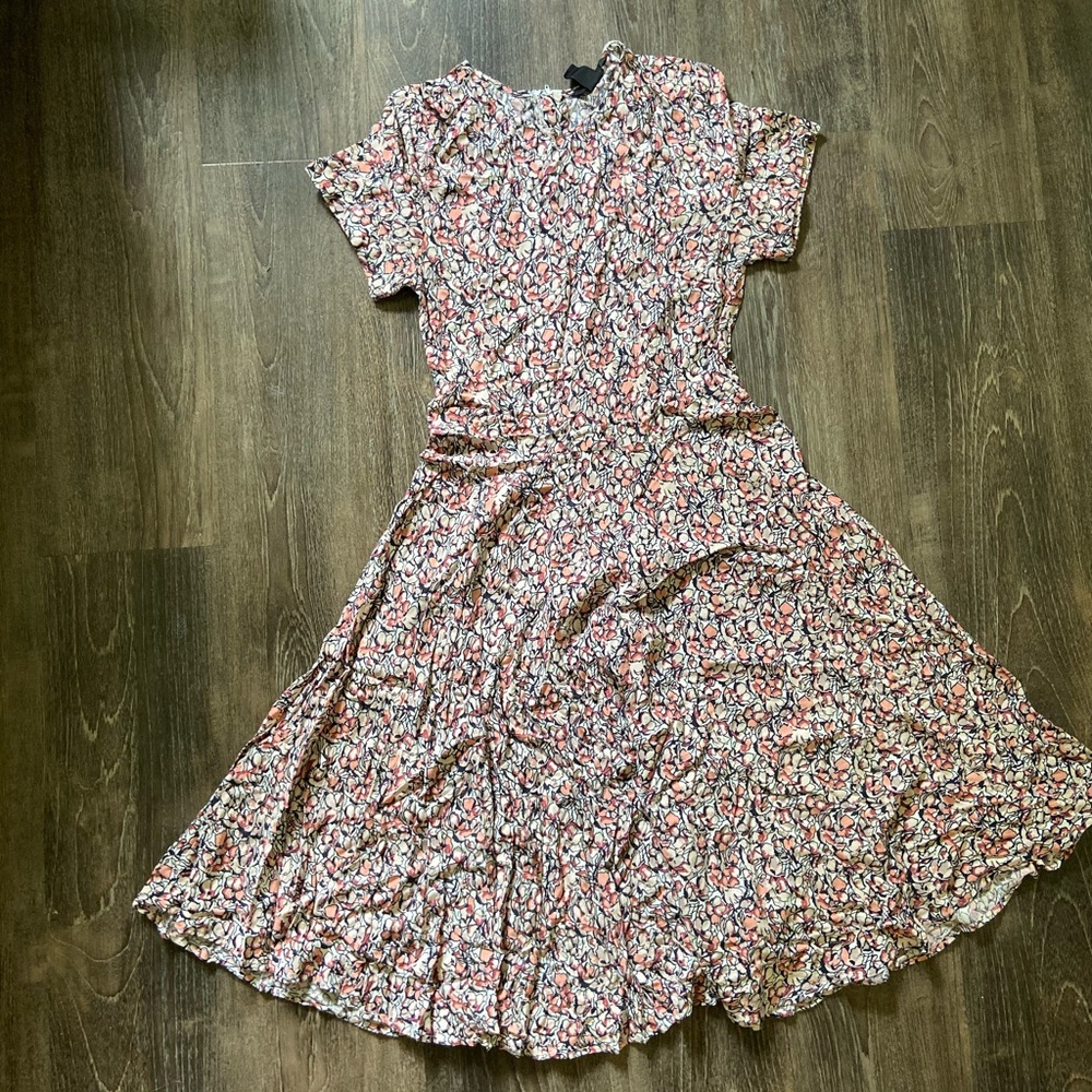 H&M printed midi dress